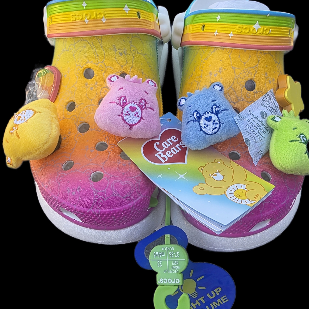 CROCS Yellow and Pink Mules for Everyday Comfort
